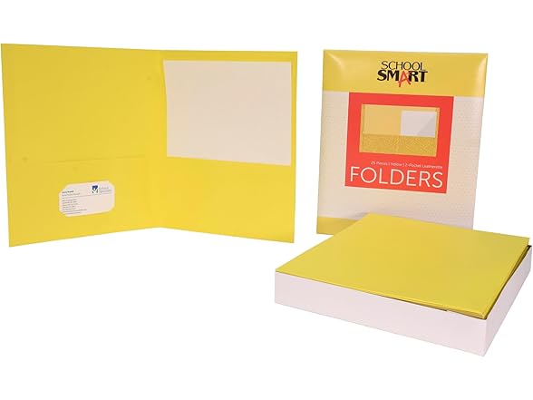 School Smart 2-Pocket Folders