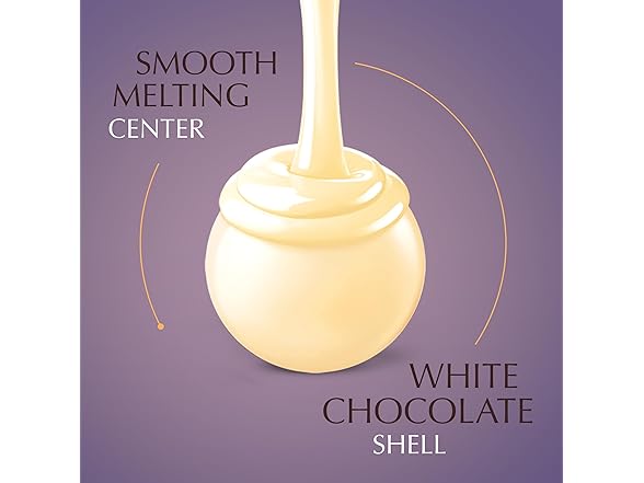 Lindt Lindor White Choc Assorted Truffle