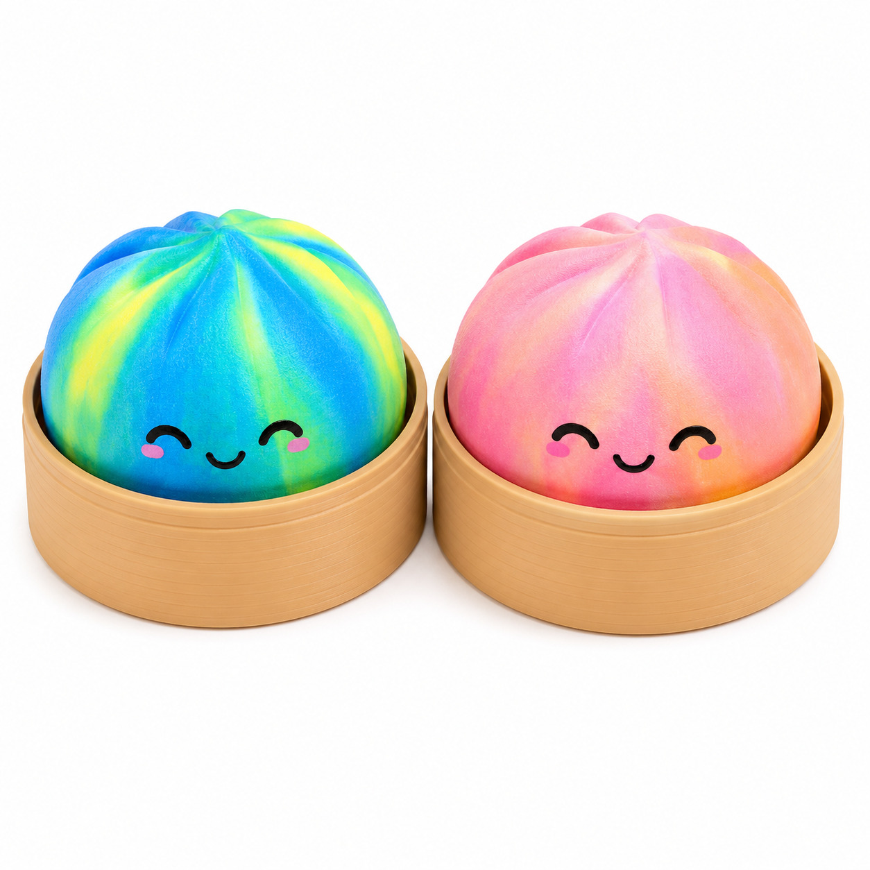 2-Pack Mini-Tie Dye Squishy Dumpling - Gallery 4