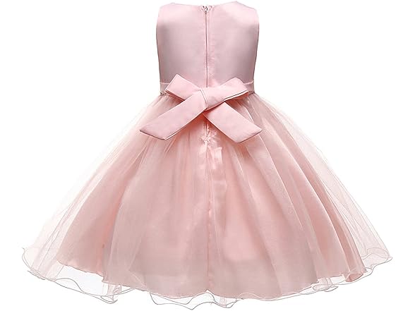 Super Fairy Girls (8-9 Years) Flower Sequin Dress