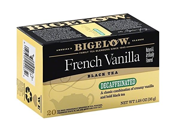 Bigelow French Vanilla Decaf Tea 1.28 OZ