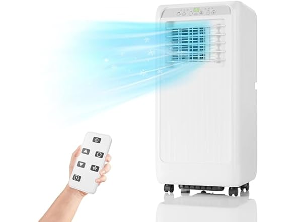 DrawVibe 8,000 BTU Portable Air Conditioner