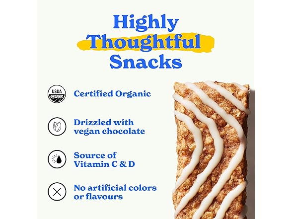 5CT MadeGood Morning Cinnamon Bun Bars, 5.3 oz.