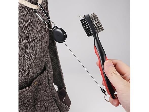 Walkpet Pack of 2 Golf Club Brush Groove