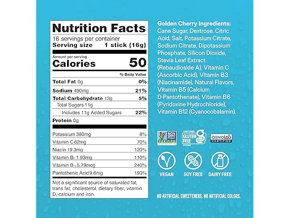 Liquid IV Golden Cherry 16ct