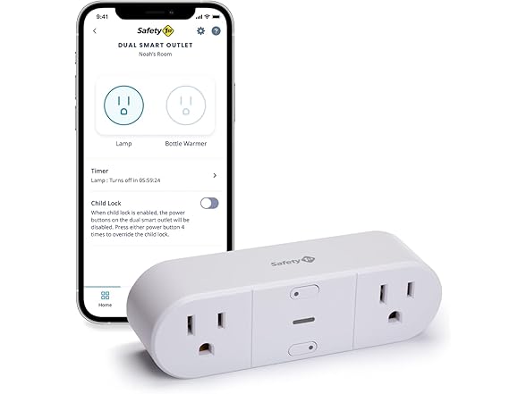 Safety 1st Connected Dual Smart Outlet