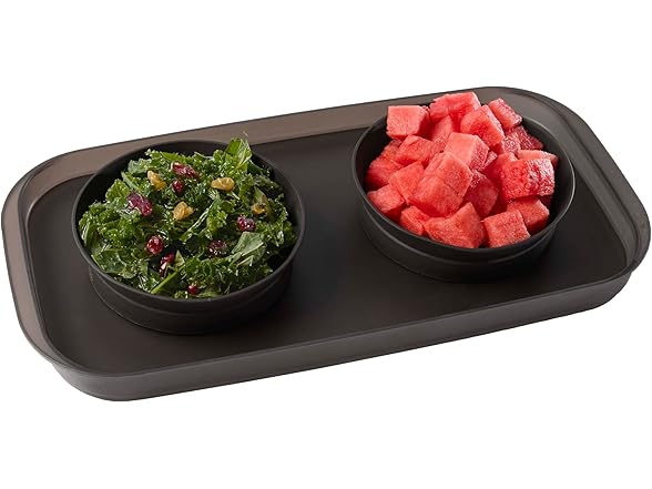 madesmart Dipware Family-Style Dual Serving Tray