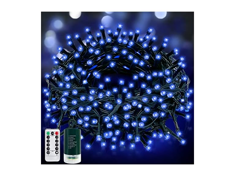 TURNMEON 66 Ft 200 LED Christmas String Lights Ch