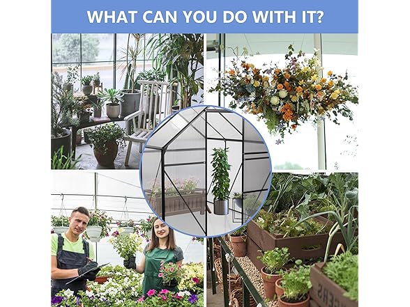 Lovtimber Polycarbonate Greenhouse