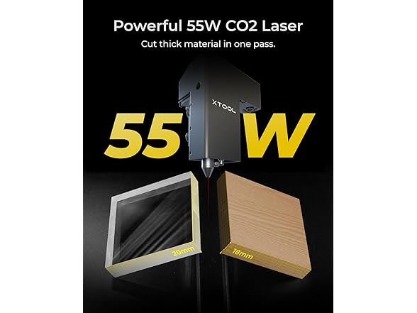 xTool RP1030630 P2S 55W CO2 Laser Cutter Grey - Gallery 4