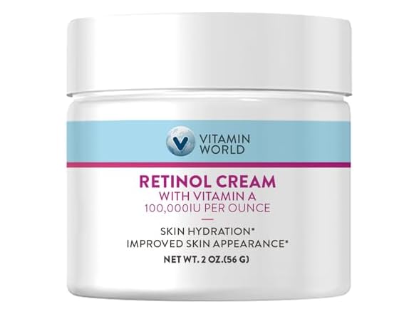 Vitamin World Retinol Cream 100000IU 2oz