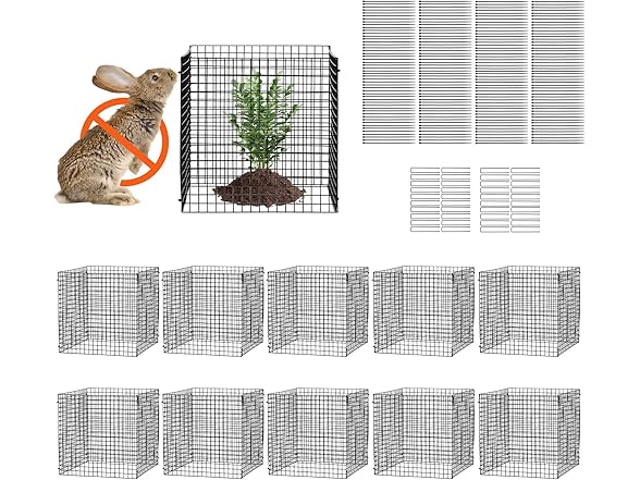 VEVOR 10 Pack Plant Protector from Animals