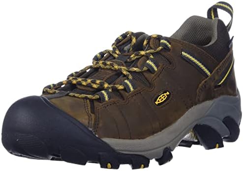 Keen Targhee 2 Low Waterproof Men's Hiking Boots Cascade Brown/Golden Yellow Size 13