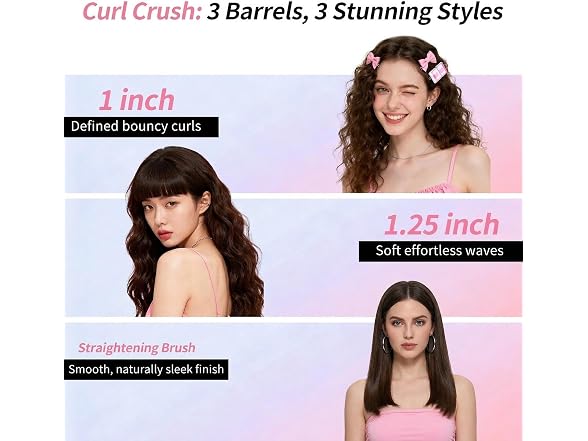3 In 1 Automatic Hair Curler Set