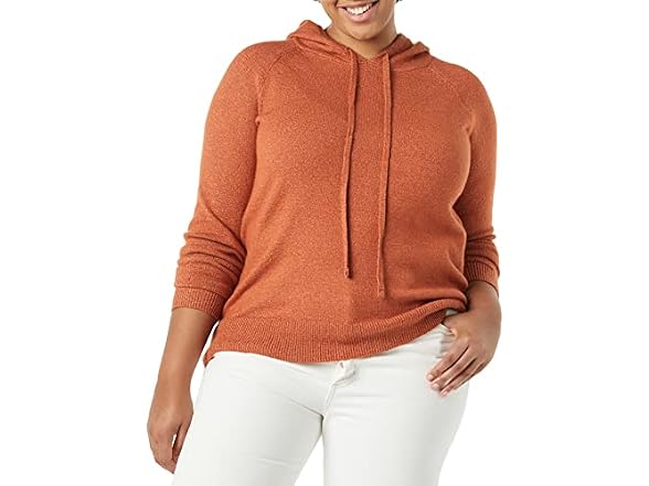 Amazon Essentials Women Soft Touch Hooded Sweater