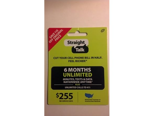 Straight Talk 6 Months Unlimited
