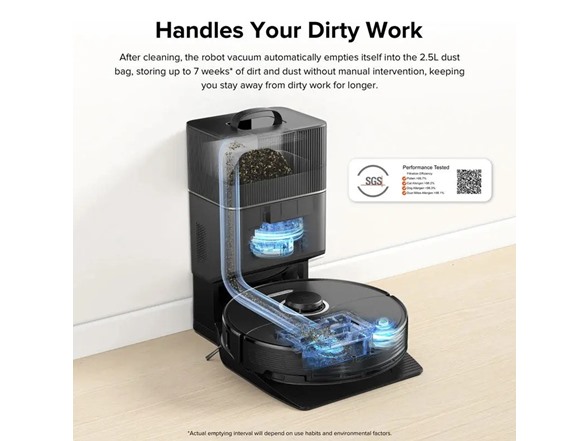 roborock S8+ Robot Vacuum and Mop