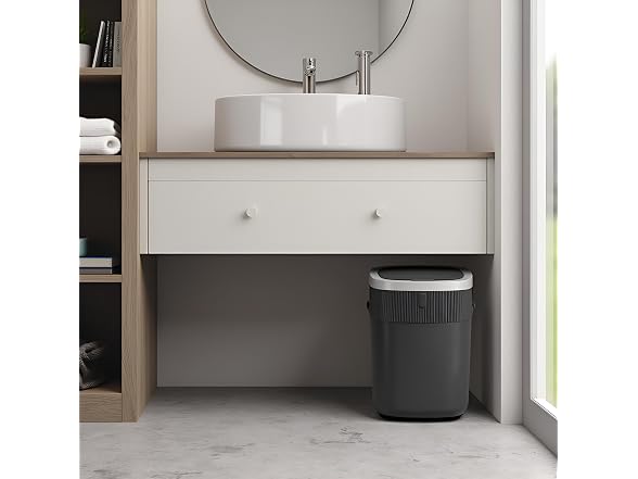Delletir Motion Sensor Trash Can Dark