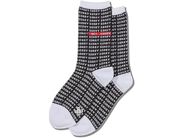 Hot Sox Women's (10-Apr) Women's Sorry not Sorry C