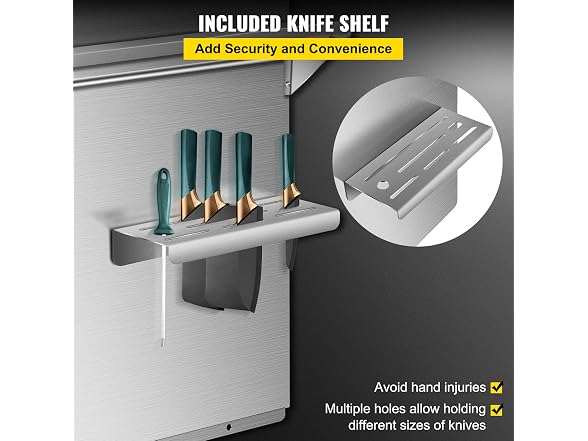 Range Backsplash with Shelf 30 x 30.7 Inch Range