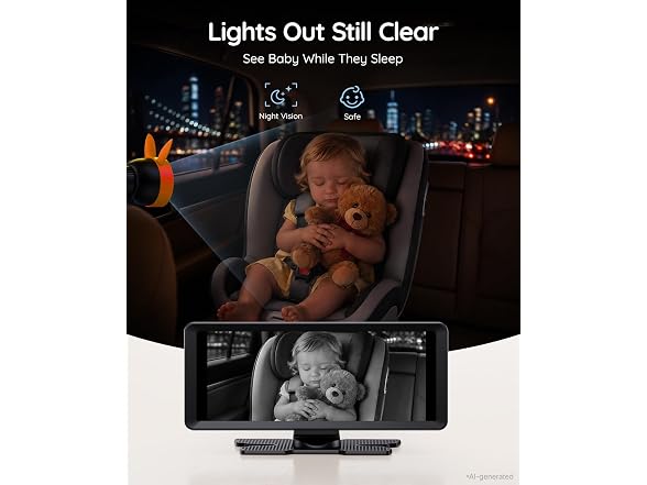 Babyvue BV3PRO Dual Car Baby Monitor