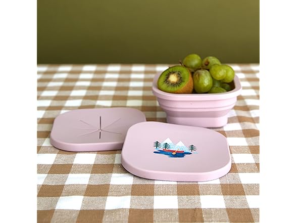 Austin Baby Co Silicone Collapsible Snack Bowl