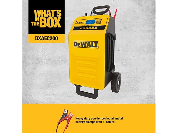 DeWalt DXAEC200 40A Battery Charger and Maintainer