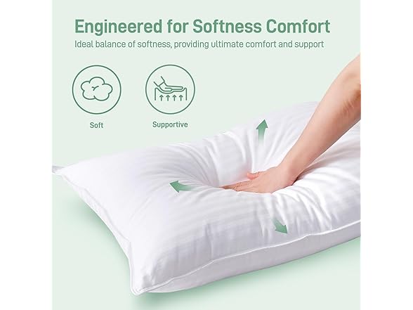 Cotelovo King Size Down Alternative Pillows