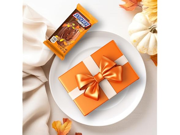 Snickers Pumpkins Milk Choc Halloween 6p
