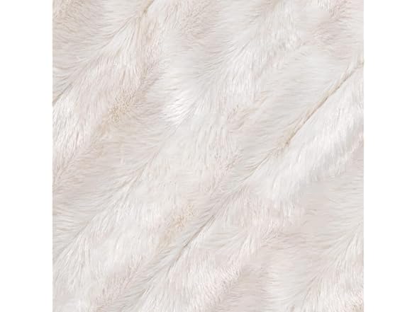 WOOMER White Heated Blanket King Size 100" x 90"