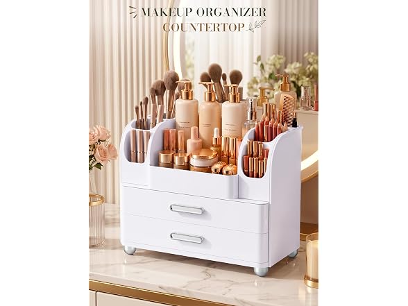 Large Makeup Organizer Countertop