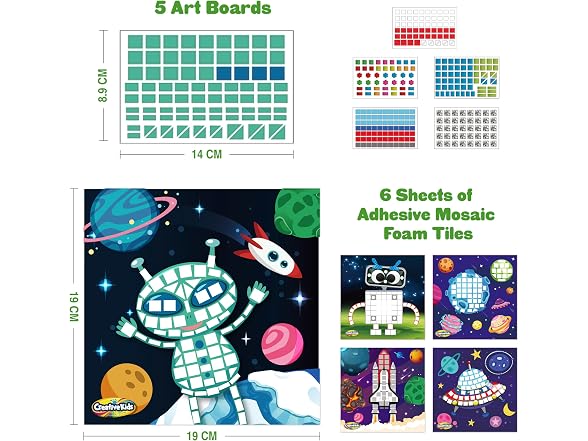 Creative Kids My First Mosaic Craft 3+ Ages