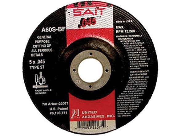 United Abrasives-Sait Abrsv Cut Whl,