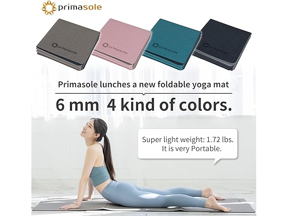 Primasole TPE Folding yoga mat