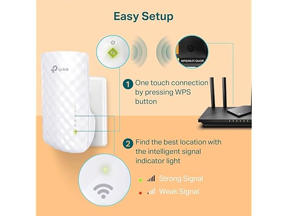 TP-Link WiFi Extender with Ethernet Port