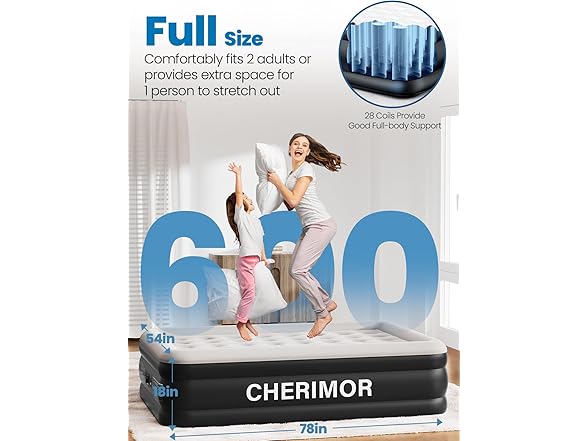 CHERIMOR Full Size Air Mattress
