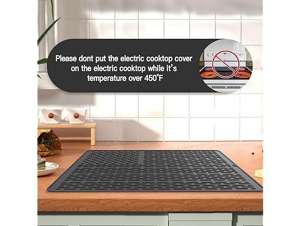 TUCANA Silicone Electric Stove Top Cover