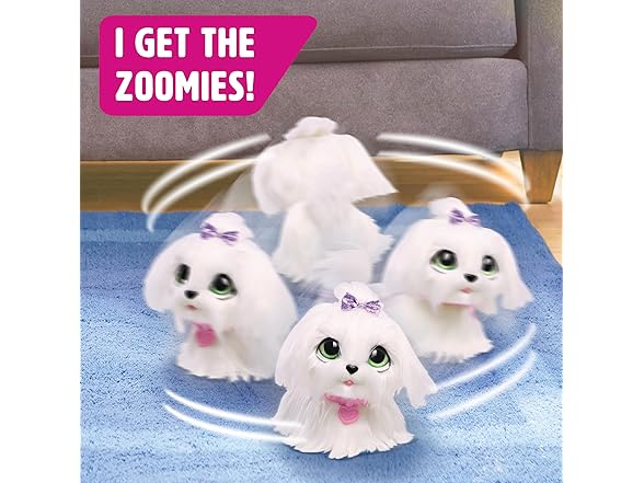 FurReal GoGo Walkin’ Pup Maltese Interactive Toy