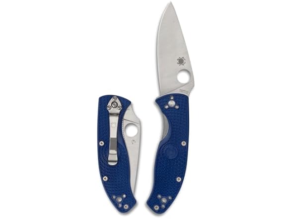 Spyderco Tenacious Pocket Knife 3.3" D2 Blade