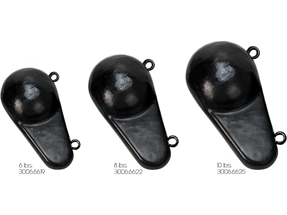 Coated Keel-Style Donrigger Weight