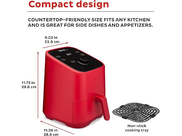 Instant Instant Vortex 2QT Mini Air Fryer, Small