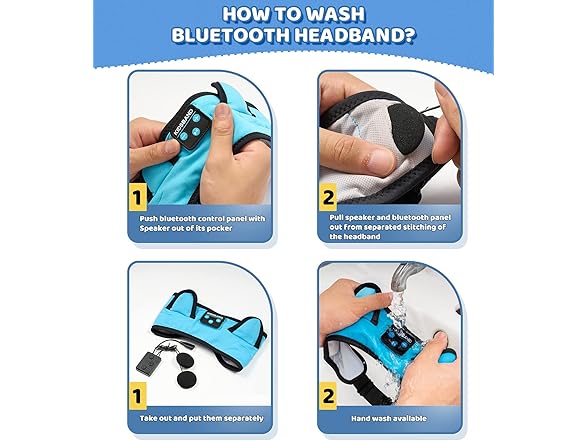 KIDSBAND Kids Headphones Bluetooth