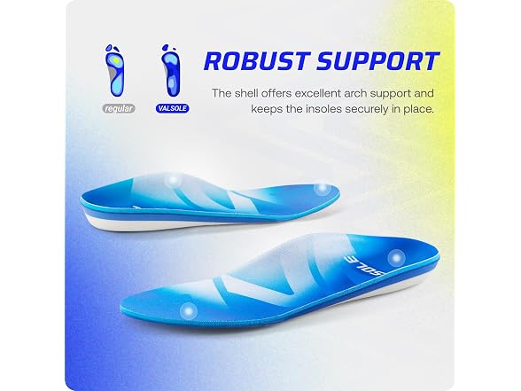 VALSOLE W2143 Plantar Fasciitis Insoles3