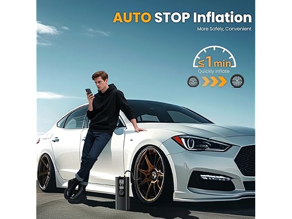 150 PSI Fast Tire Inflator