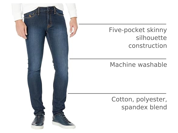 U.s. Polo Assn. Women (38W x 30L) Stretch Jeans