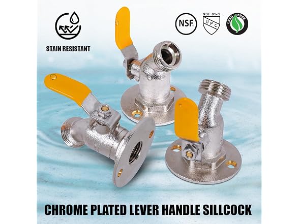 Midline Valve S3538 Sillcock Hose Bibb with
