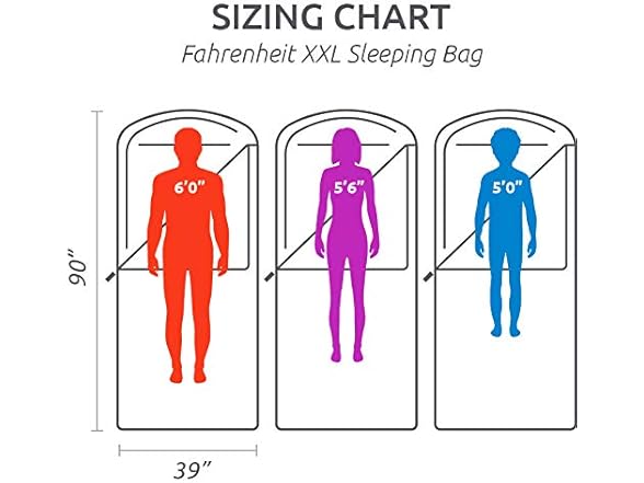TETON Fahrenheit XXL 20F Sleeping Bag