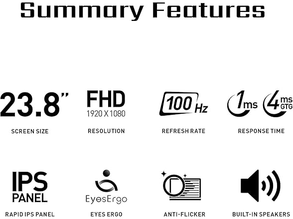 MSI 24" FHD Monitor | PRO MP245PG
