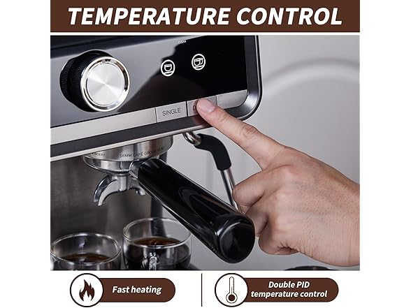 CuisinAid Espresso Machine with Grinder