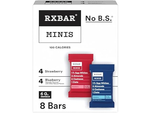 RXBAR Minis Variety Pack, 8ct